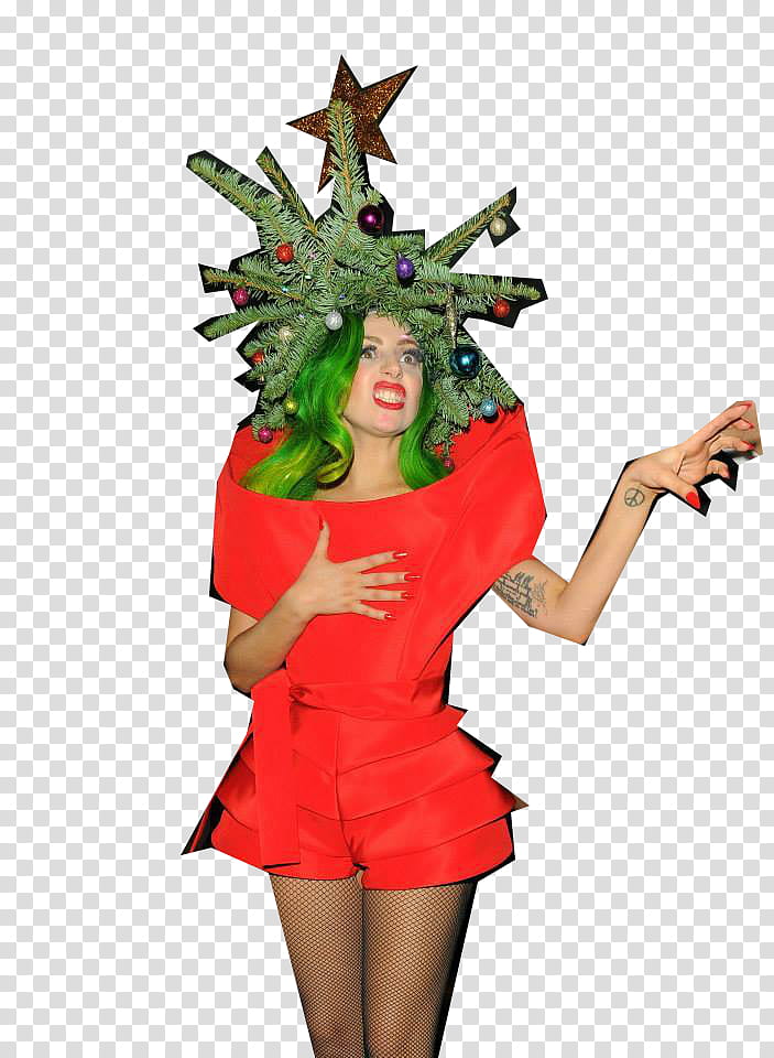 Lady Gaga despues del Jingell Bell Ball S transparent background PNG clipart