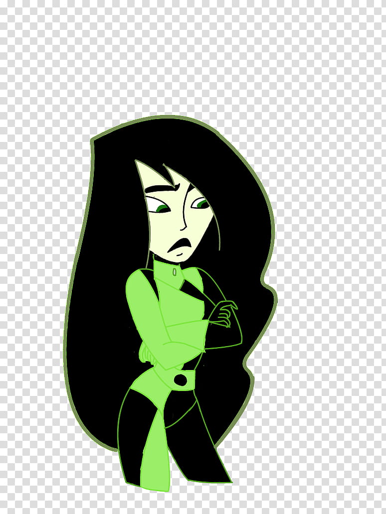 Shego transparent background PNG clipart