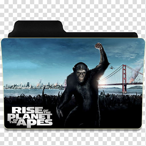 Planet Of The Apes Folder Icon , Rise Of The Planet Of The Apes transparent background PNG clipart