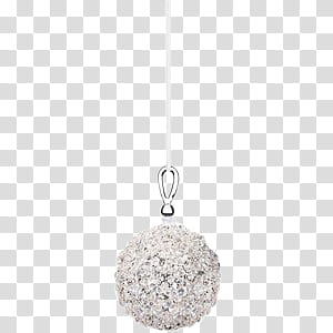 round silver-colored pendant necklace transparent background PNG clipart