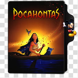 Pocahontas Folder Icon transparent background PNG clipart