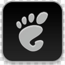 Albook extended dark , foot print logo transparent background PNG clipart