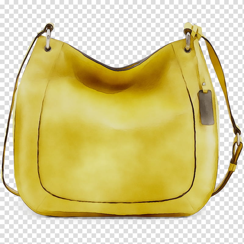 Metal, Hobo Bag, Shoulder Bag M, Leather, Yellow, Handbag, Beige, Luggage And Bags transparent background PNG clipart