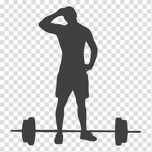 Fitness, Silhouette, Barbell, Weight TRAINING, Fitness Centre, Squat, Olympic Weightlifting, Dumbbell transparent background PNG clipart