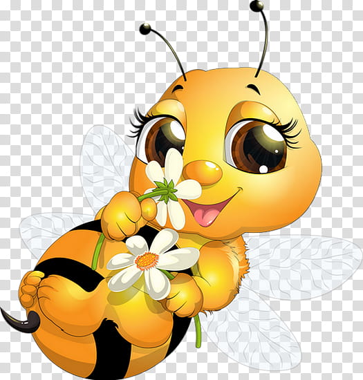 Collection of Cute Bee Cartoon Character