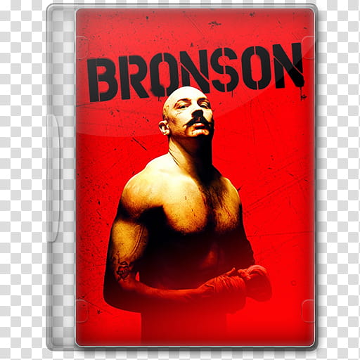 DVD Icon , Bronson (), Bronson DVD case transparent background PNG clipart