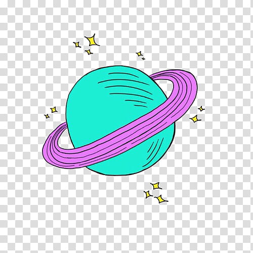 purple planet clipart