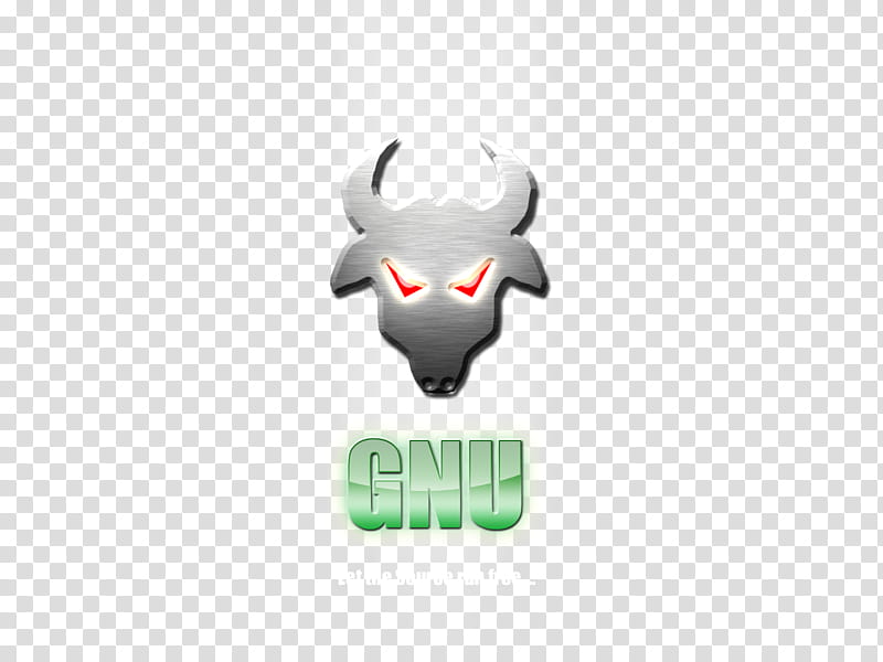 GNU Let the source run free, GNU logo transparent background PNG clipart