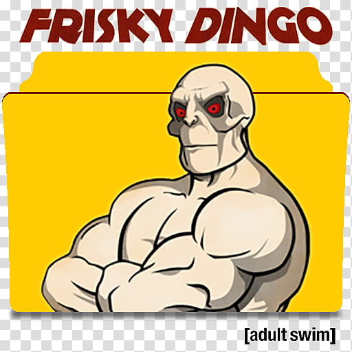 Frisky Dingo series and season folder icons, Frisky Dingo ( transparent background PNG clipart