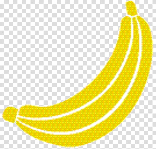 Cartoon Banana, Yellow, Commodity, Line, Fruit, Banana Family, Plant, Cooking Plantain transparent background PNG clipart