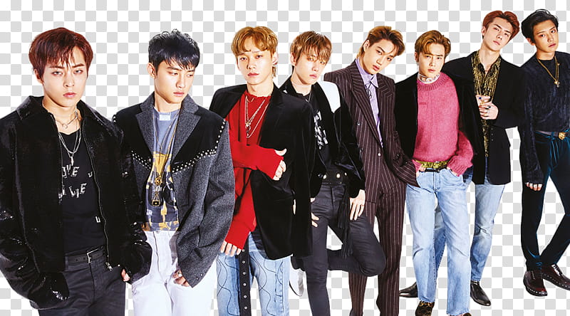 EXO LOVE SHOT transparent background PNG clipart