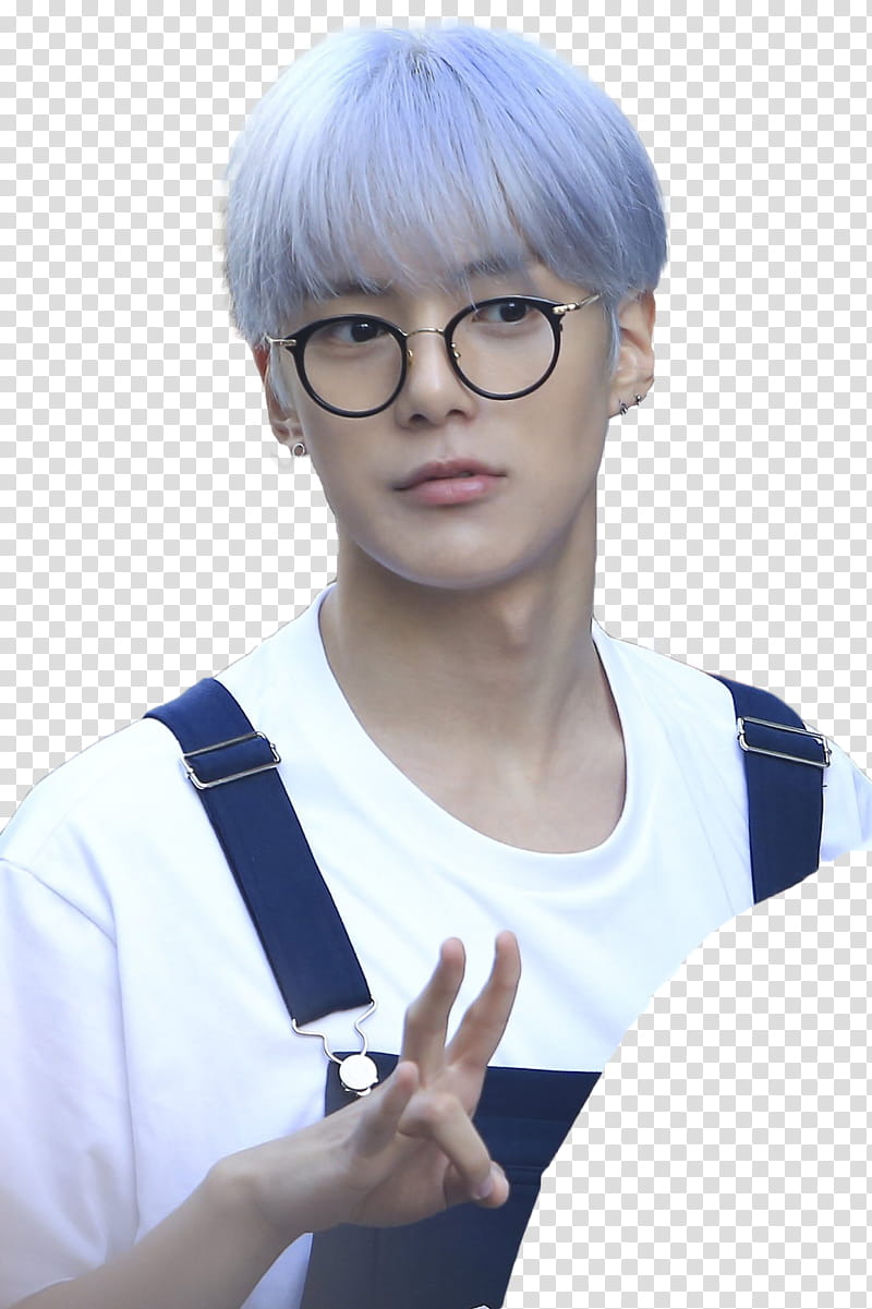 Minhyuk Monsta X, man with sunglass standing during daytime transparent background PNG clipart