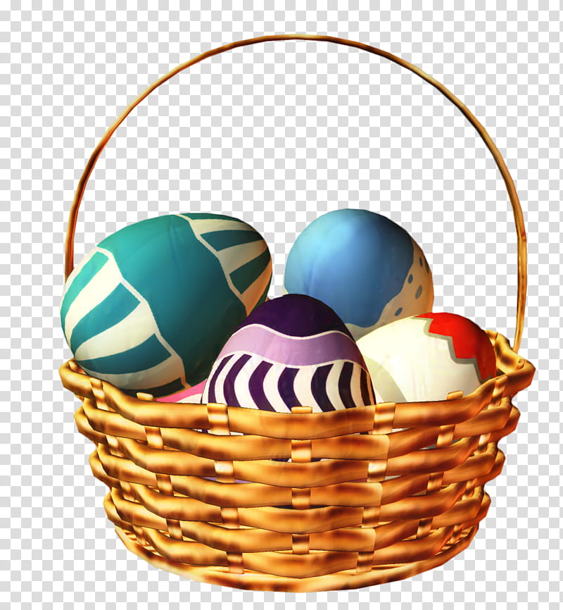 Easter Bunny Easter Basket Easter Egg PNG - Free Download