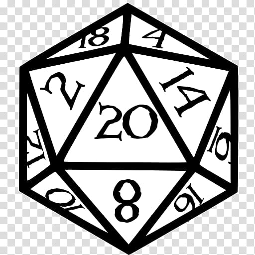D20 System Dungeons Dragons Four Sided Die Dice Role Playing Game Dice Transparent Background Png Clipart Hiclipart - d20 icon roblox