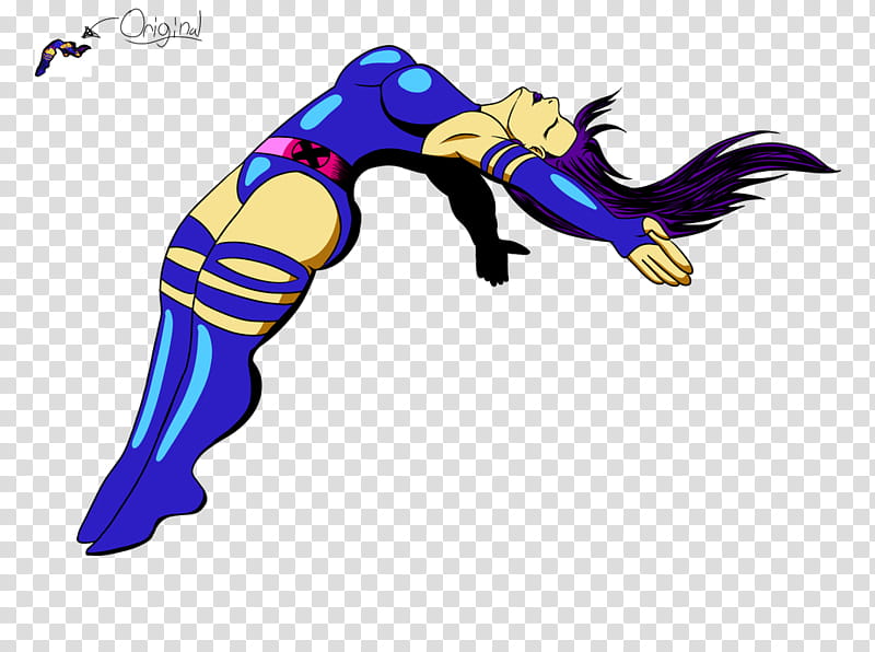Psylocke Sprite to HD transparent background PNG clipart