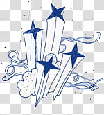 s, blue star illustration transparent background PNG clipart