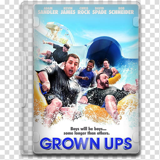 Movie Icon , Grown Ups, Grown Ups DVD case transparent background PNG clipart
