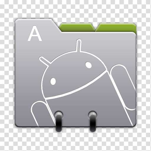 Android Icons R Honeycomb, Contacts, gray and green Android folder screenshot transparent background PNG clipart