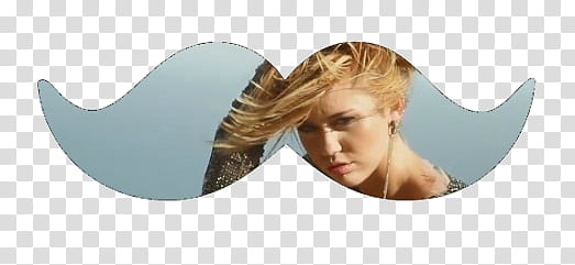 Mostachos Miley Cyrus transparent background PNG clipart