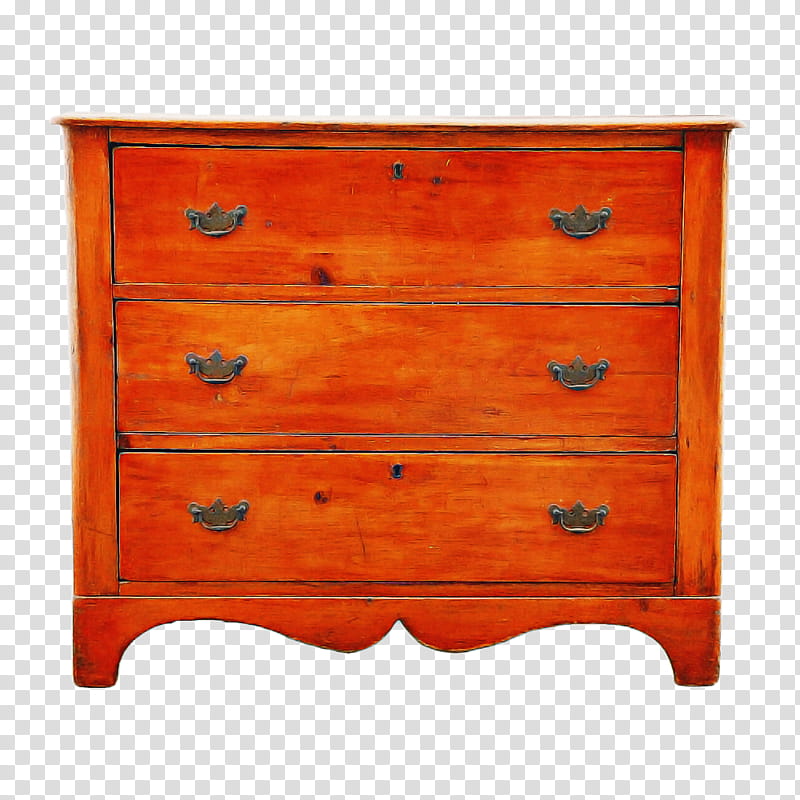 Orange, Chest Of Drawers, Furniture, Wood Stain, Varnish, Wall, Chiffonier, Dresser transparent background PNG clipart