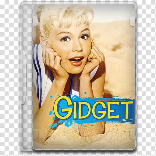 Movie Icon , Gidget, Gidget movie case transparent background PNG clipart