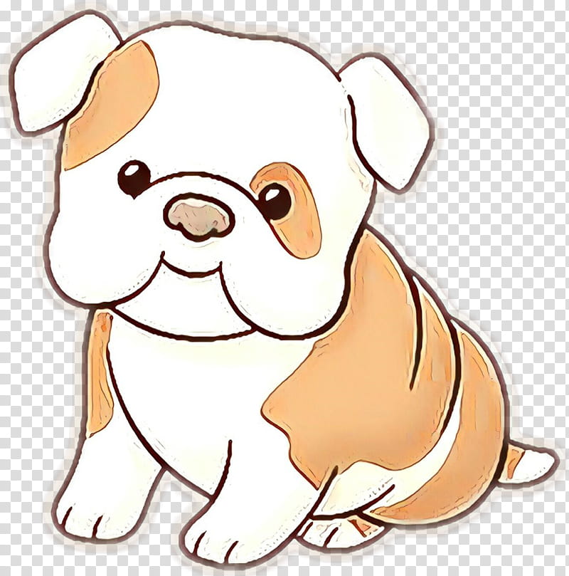 Bulldog, Cartoon, Dog Breed, Bulldog, Snout, Puppy transparent background PNG clipart