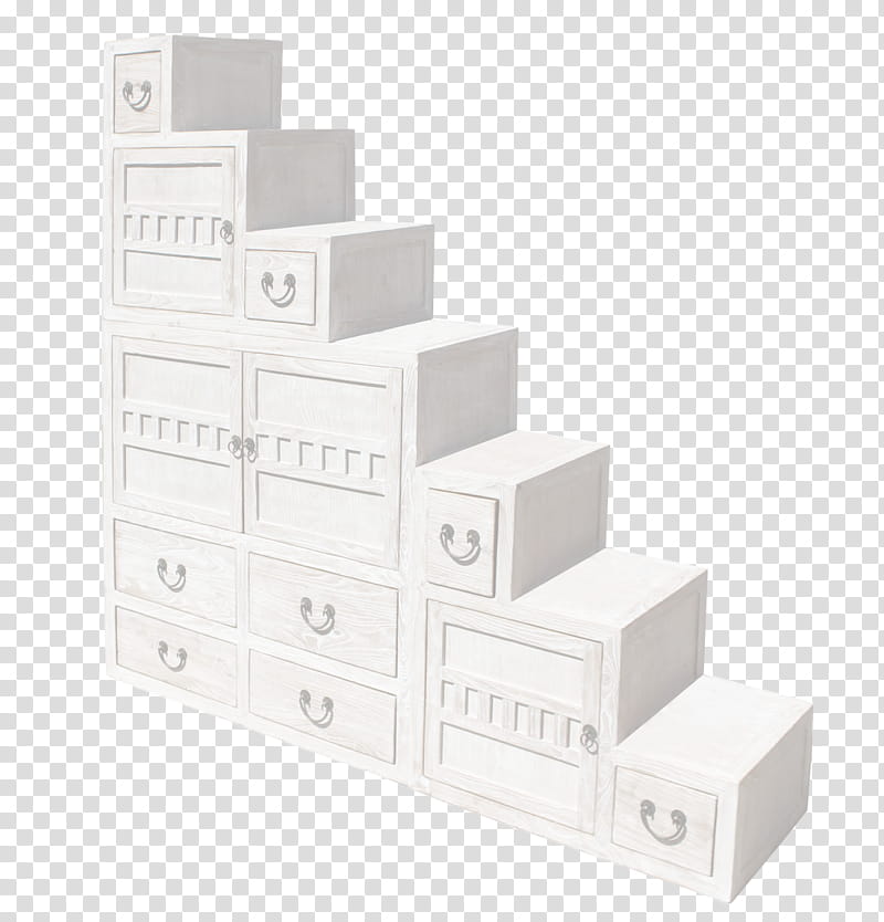 white ladder dresser transparent background PNG clipart