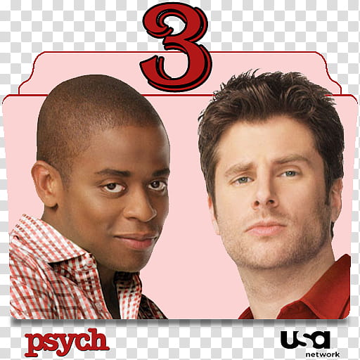 Psych series and season folder icons, Psych S ( transparent background PNG clipart