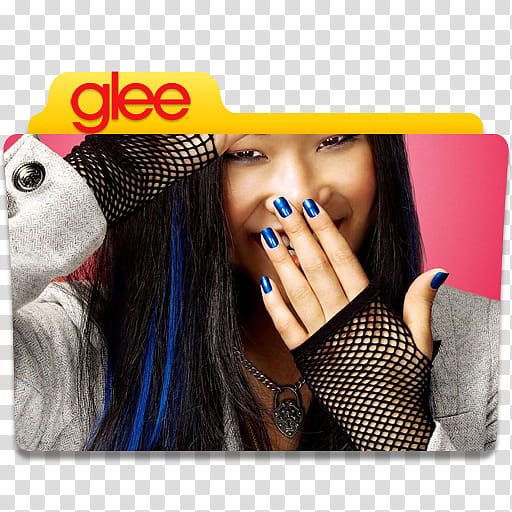 Glee Folder Icon, Glee Tina Cohen-Chang transparent background PNG clipart