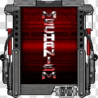 Mechanism Boot Screen for Windows , black and red Mechanism transparent background PNG clipart