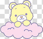 Iconos Little Twin Stars, yellow bear illustration transparent background PNG clipart