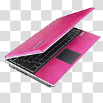 glamour ico and icons , , pink and gray laptop computer transparent background PNG clipart