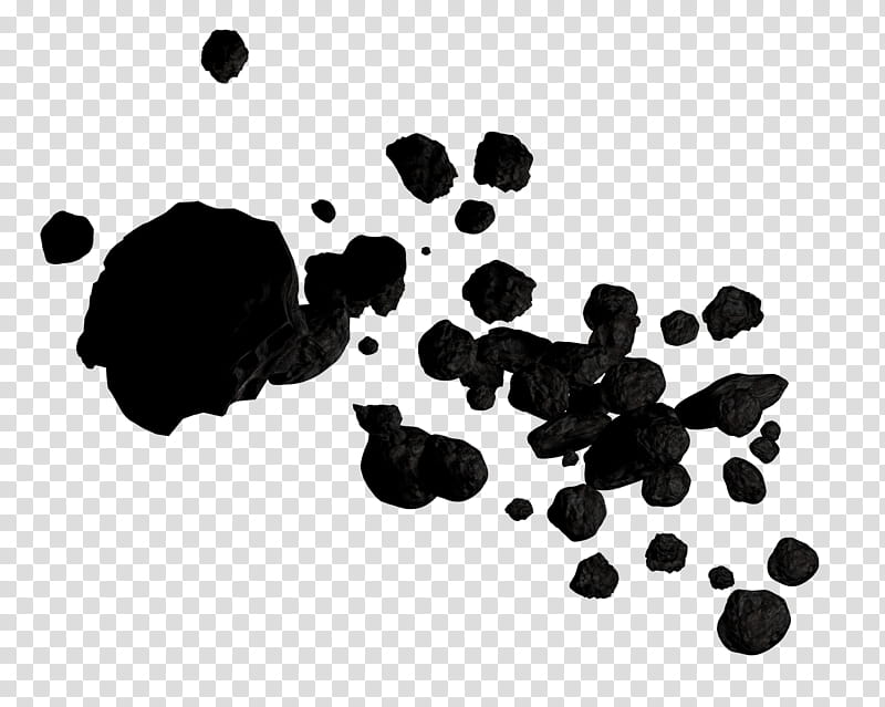 Asteroid Belts Mega , black and gray stones transparent background PNG clipart