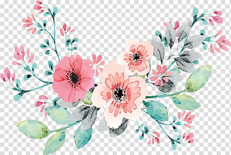 Watercolor Wreath Flower, Watercolor Painting, Watercolour Flowers, Clothing, Floral Design, Pink, Petal, Plant transparent background PNG clipart