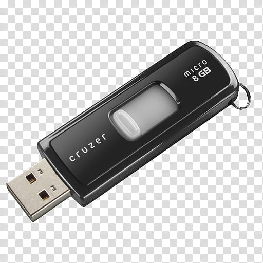 Sandisk USB Drive Icons, Sandisk Cruzer Micro Black transparent background PNG clipart