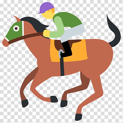 Emoji, Horse, Horse Racing, Derby, Jockey, Equestrian, Human Skin Color, Emoticon transparent background PNG clipart