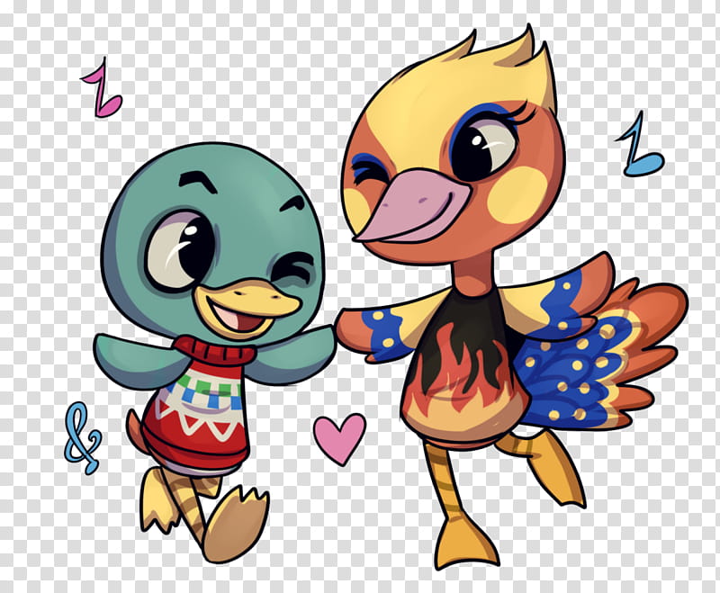 Duck, Animal Crossing New Leaf, Ducks Geese Swans, Ducks Geese And Swans, Tumblr, Beak, Bird, Cartoon transparent background PNG clipart