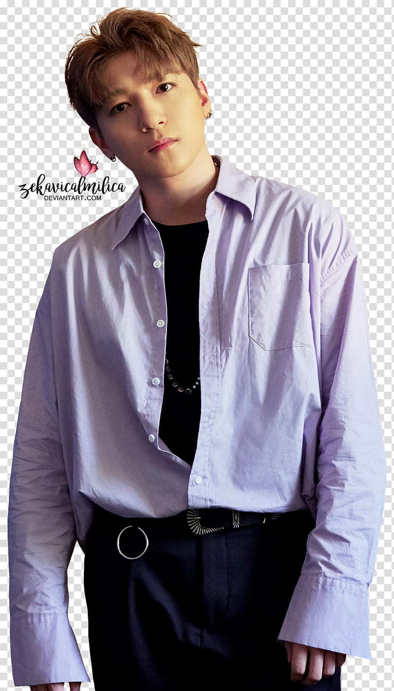 DAY Shoot Me Youth Part , man in purple dress shirt transparent background PNG clipart