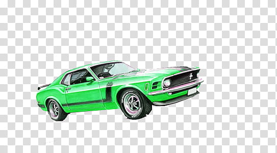 Retro Cars, green sports coupe transparent background PNG clipart