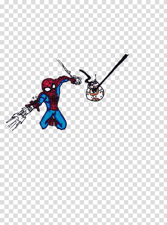 Spidey and BB transparent background PNG clipart