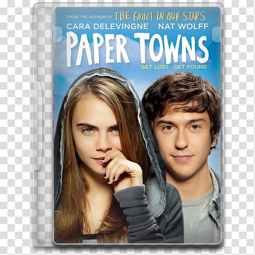 Movie Icon Mega , Paper Towns, Paper Towns DVD case transparent background PNG clipart