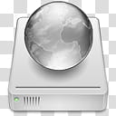 VannillA Cream Icon Set, File-Server-Disconnected, grey globe on white device icon transparent background PNG clipart