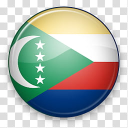 Africa Mac, Comoros flag transparent background PNG clipart