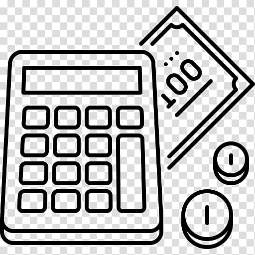 black calculator png