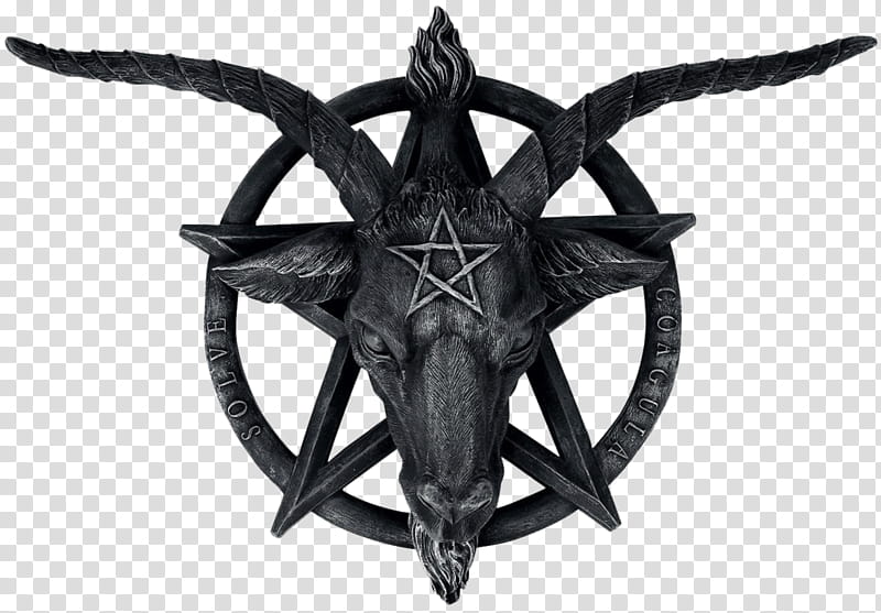 Baphomet Wheel, Sigil Of Baphomet, Pentagram, Demon, Satan, Devil, Horned God, Occult transparent background PNG clipart
