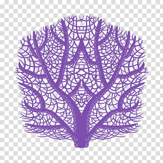 Coral Reef, Alcyonacea, Purple, Violet, Plant, Symmetry transparent background PNG clipart