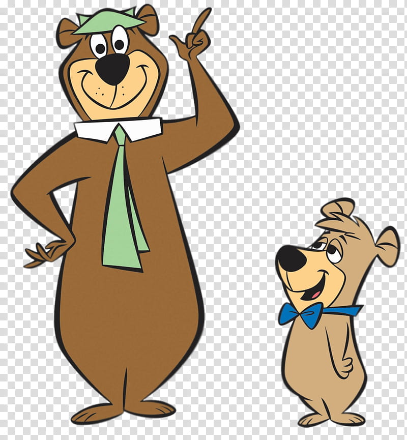 Yogi Bear and Boo Boo transparent background PNG clipart