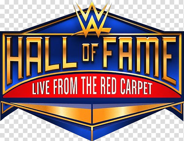 WWE Hall of Fame LIVE From the Red Carpet Logo transparent background PNG clipart