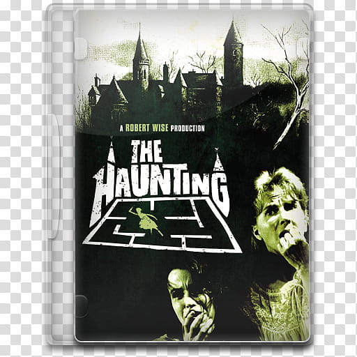 Movie Icon Mega , The Haunting (), Th Haunting movie disc case transparent background PNG clipart