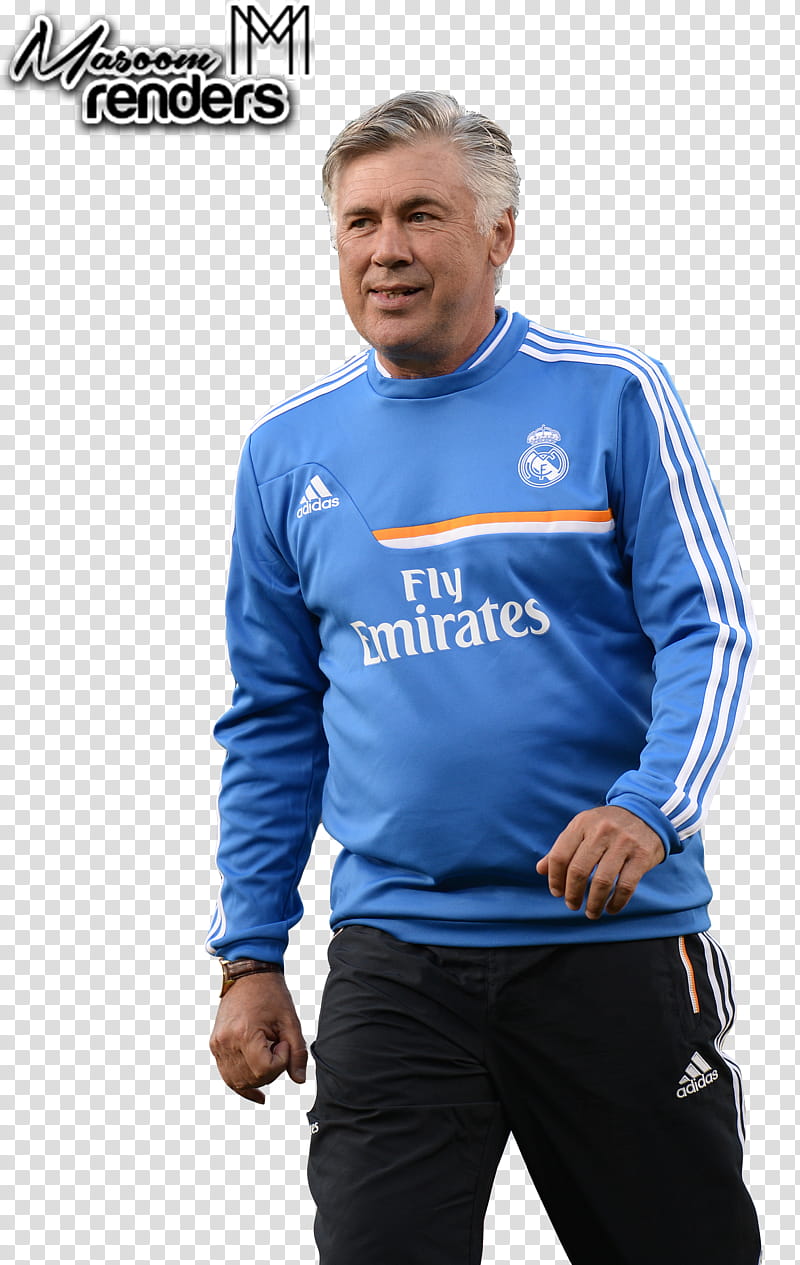 Carlo ancelotti. (HQ) transparent background PNG clipart